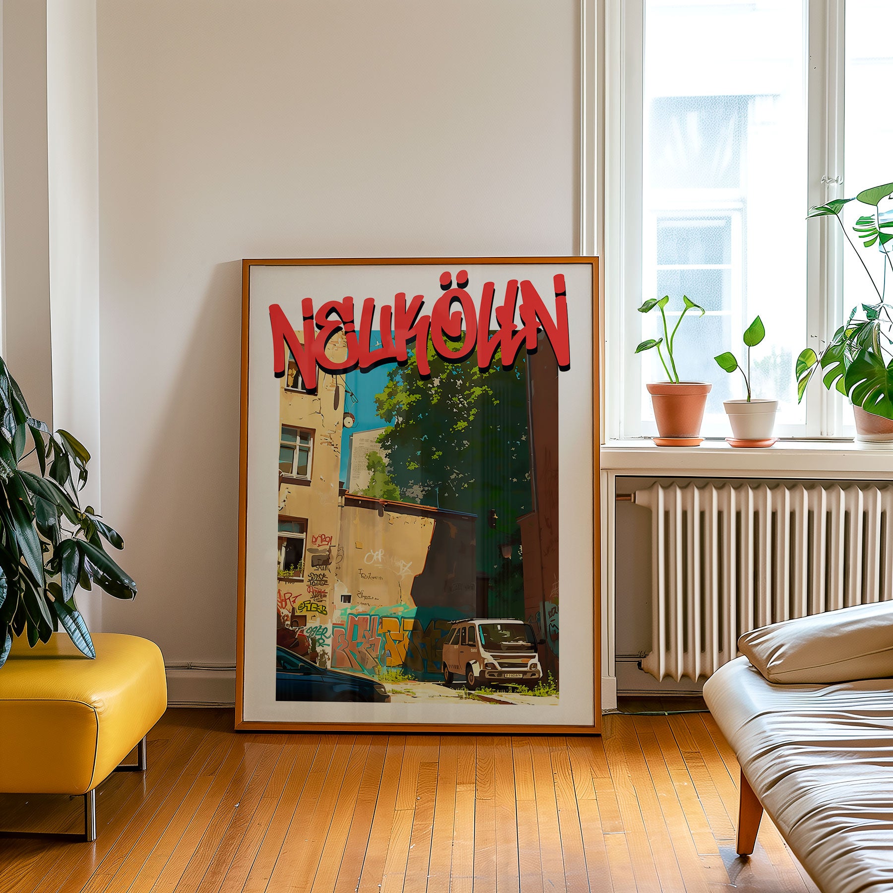 NEUKÖLLN GRAFFITI POSTER