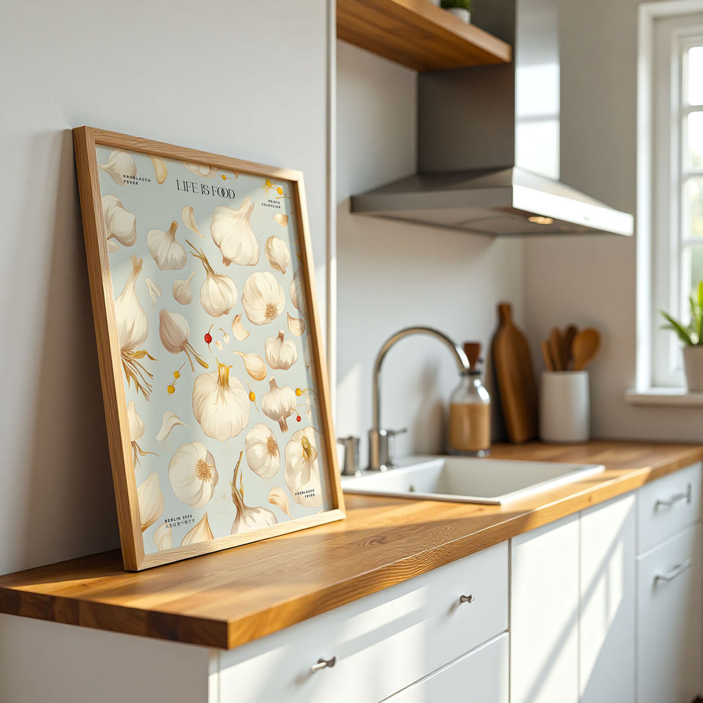 Knoblauchfieber-Poster - XXL