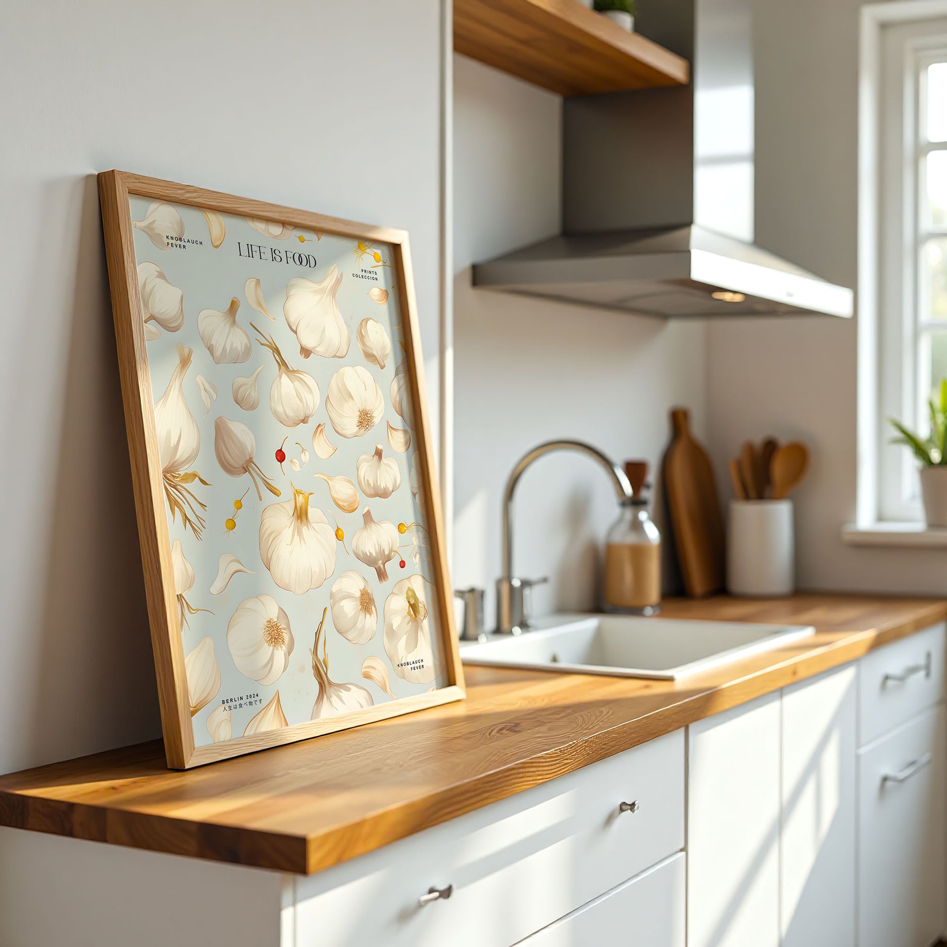 Knoblauchfieber-Poster - XXL