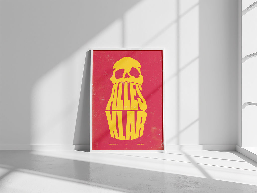ALLES KLAR POSTER - XXL