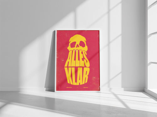 ALLES KLAR POSTER - XXL