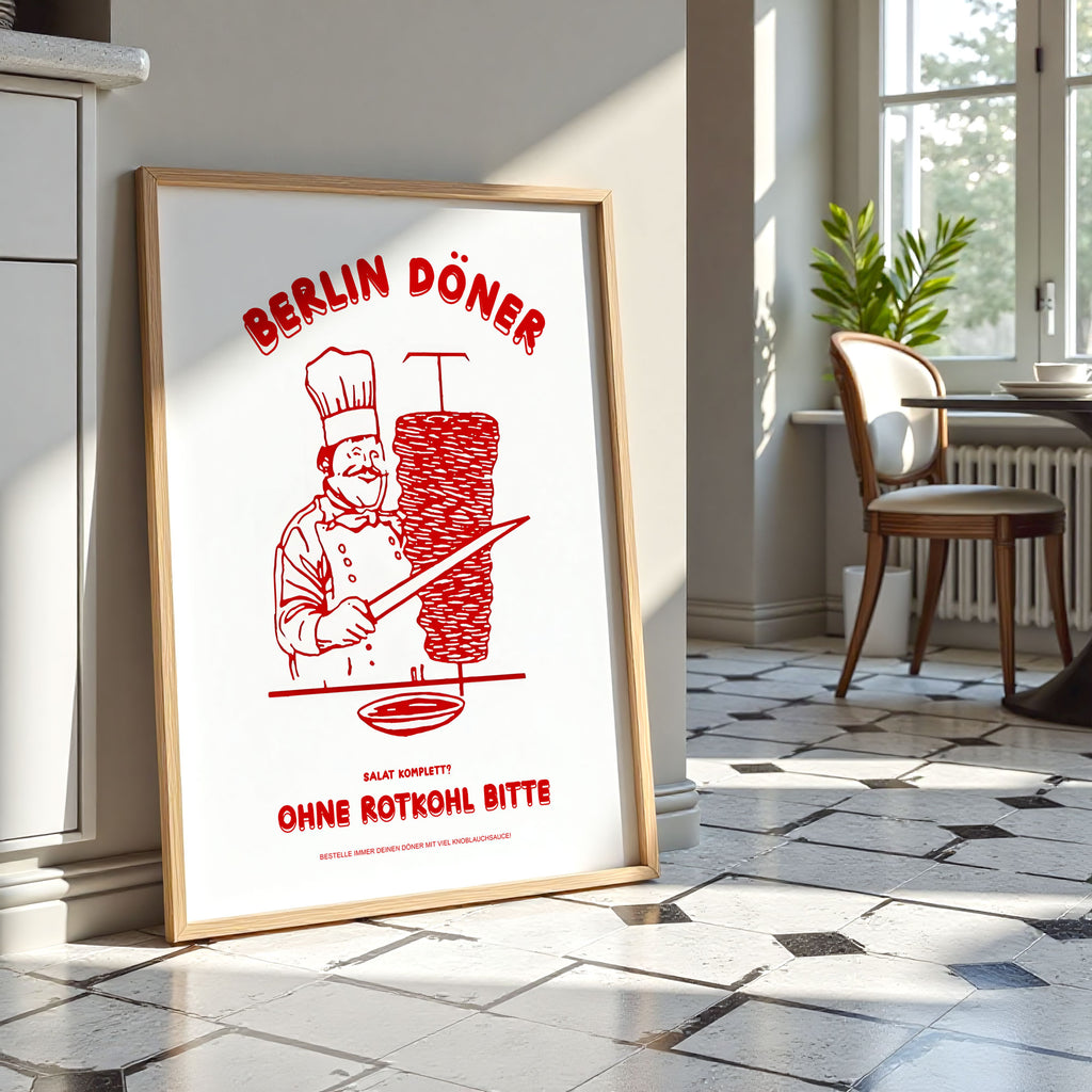 BERLIN DÖNER POSTER - XXL