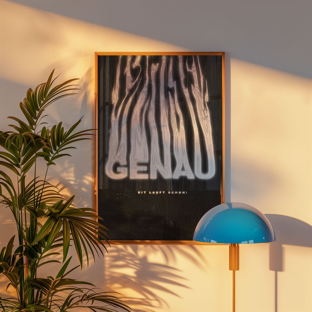 GENAU POSTER - Dit klappt sowieso