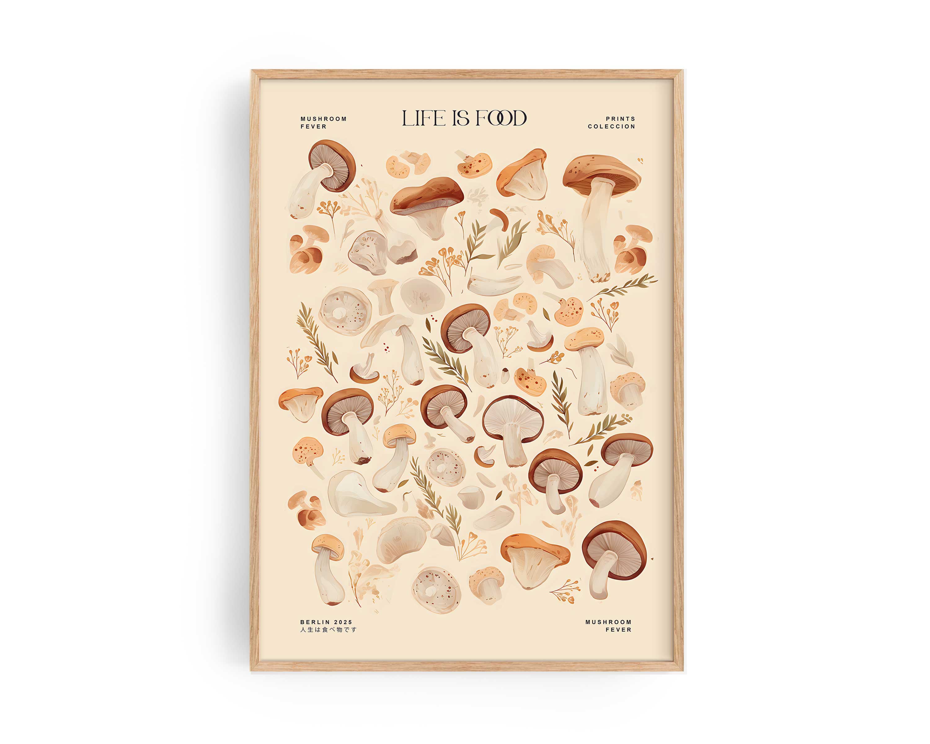 Pilzfieber-Poster