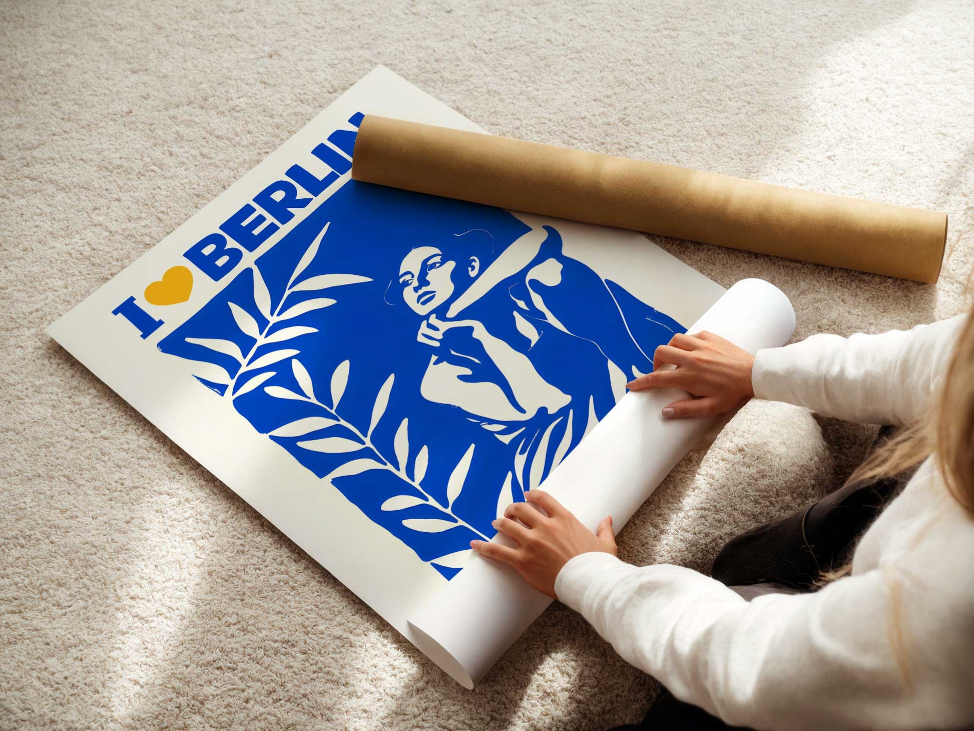 I LOVE BERLIN POSTER