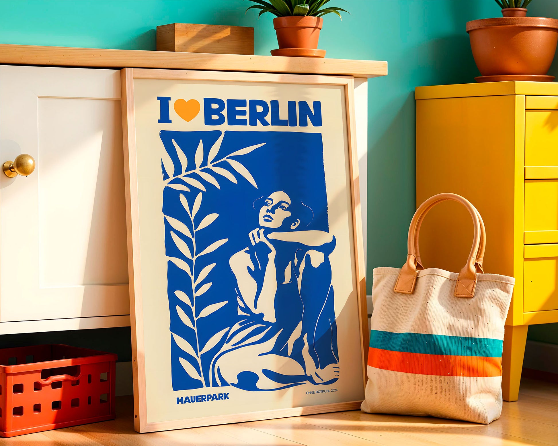 I LOVE BERLIN POSTER