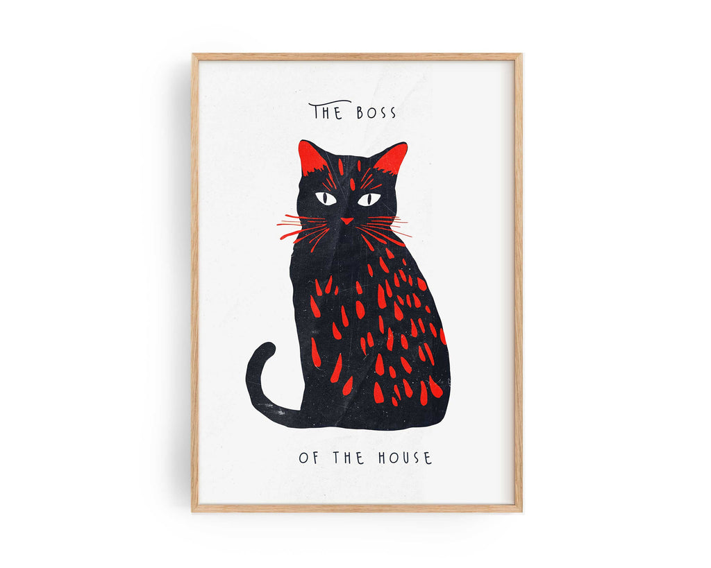THE BOSS OF THE HOUSE POSTER