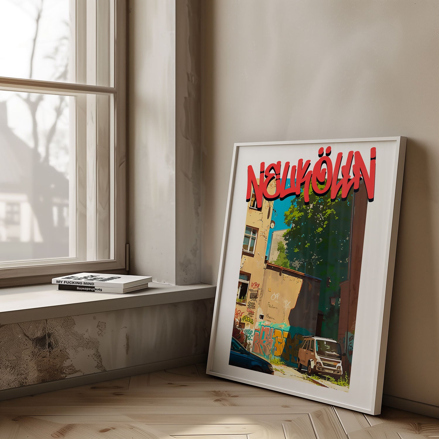 NEUKÖLLN GRAFFITI POSTER