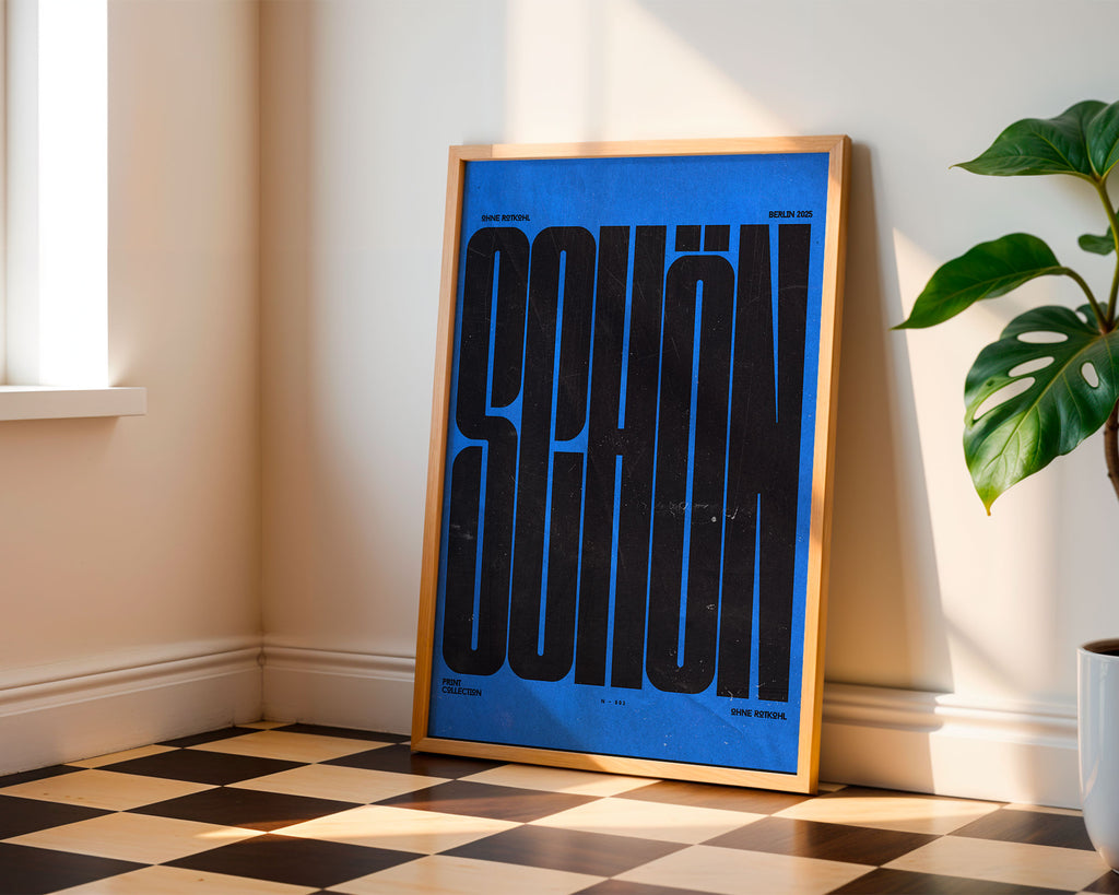 SCHÖN POSTER - XXL