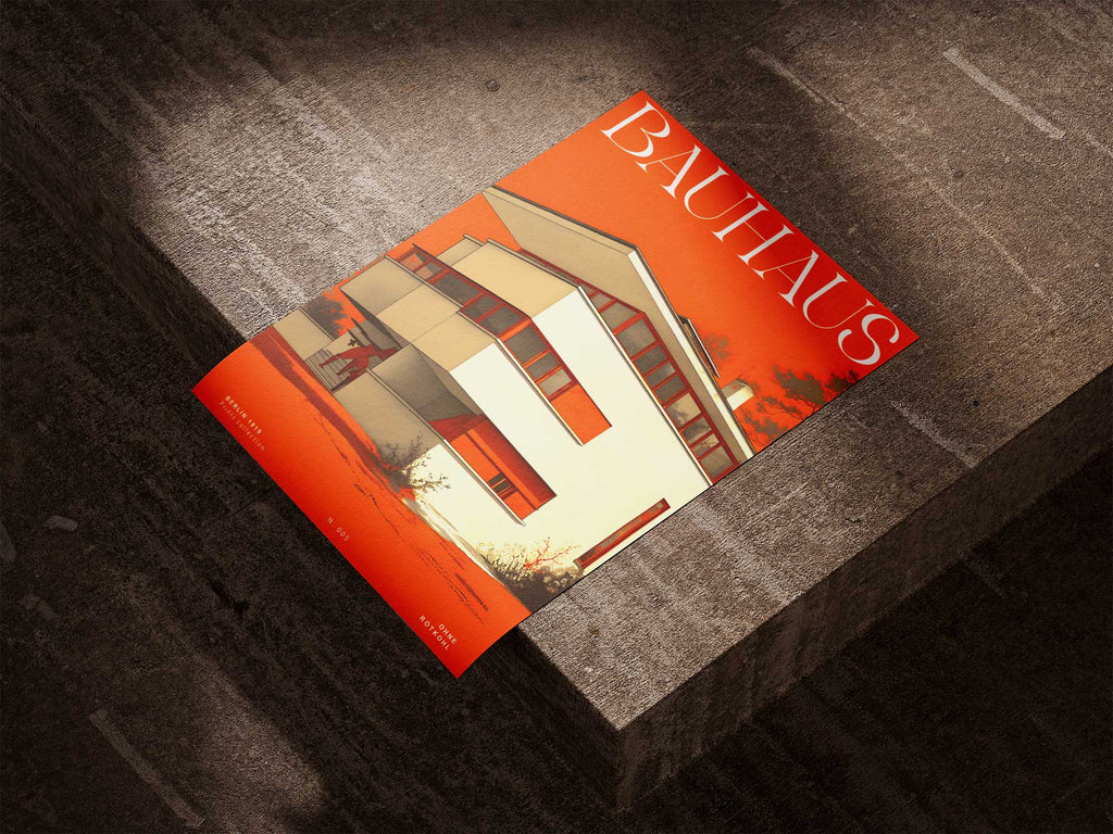 ORANGES BAUHAUS POSTER