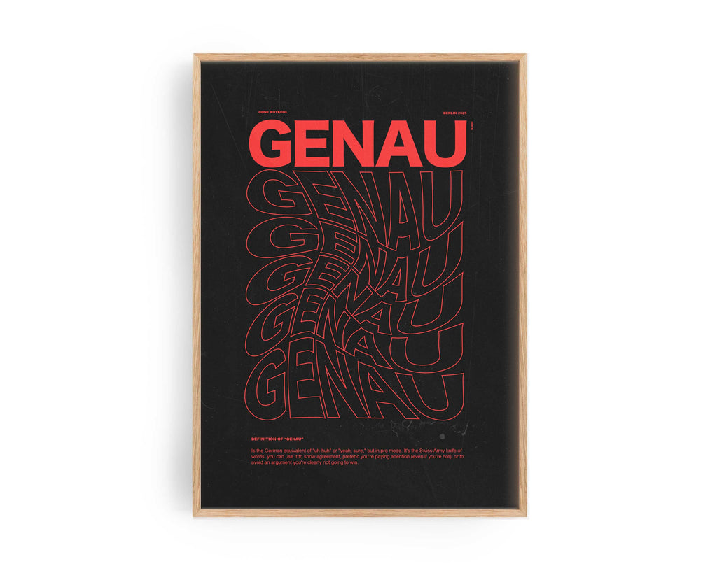 GENAU VORTEX POSTER