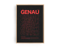 GENAU VORTEX POSTER