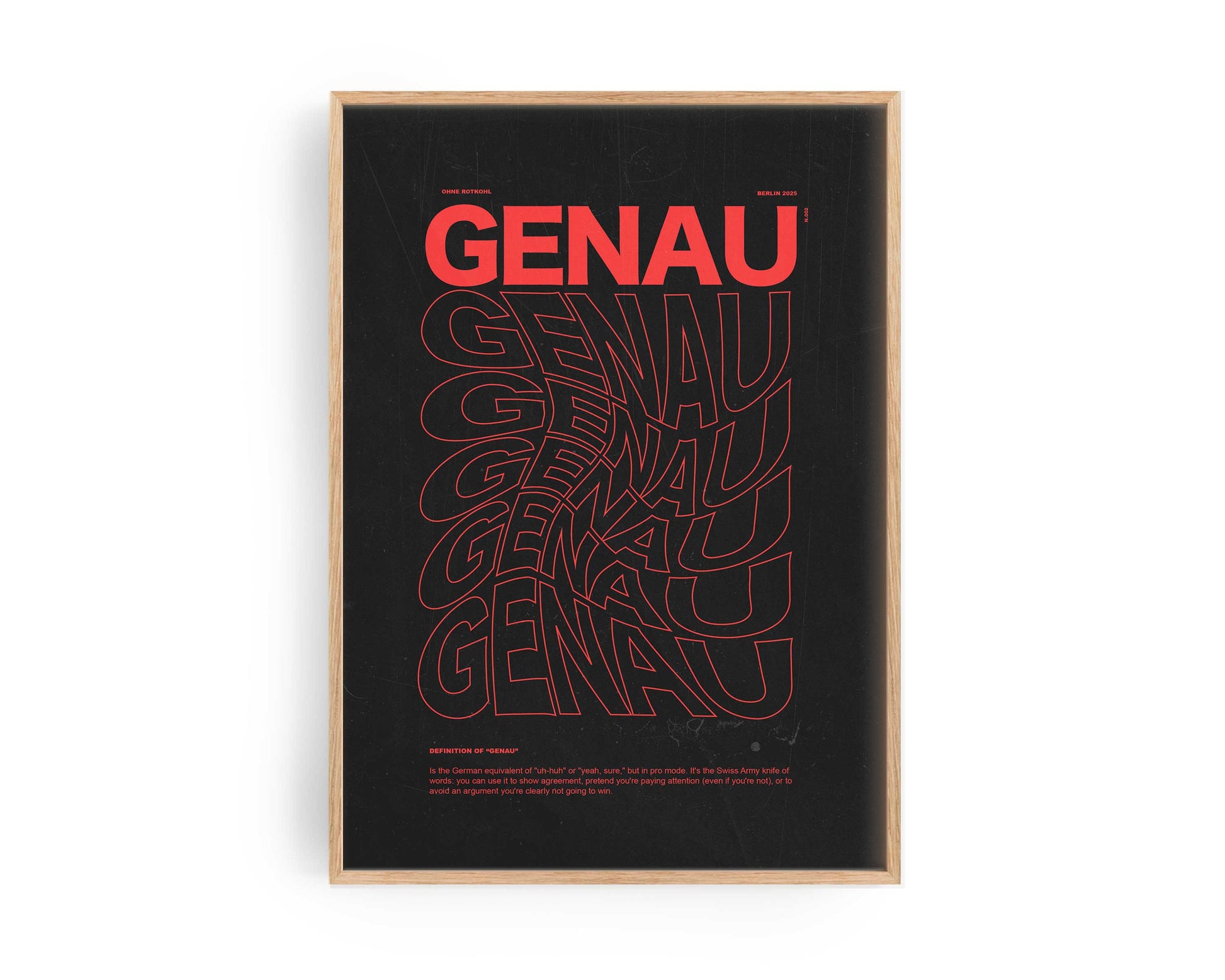 GENAU VORTEX POSTER