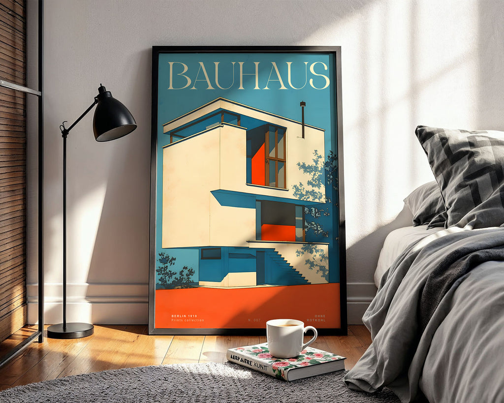 BAUHAUS ARCHITEKTUR POSTER