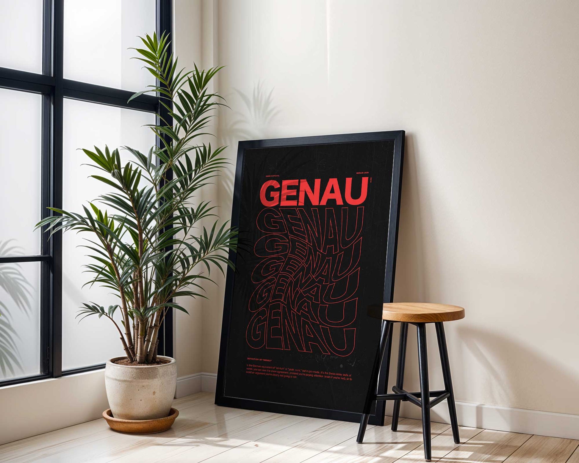 GENAU VORTEX POSTER