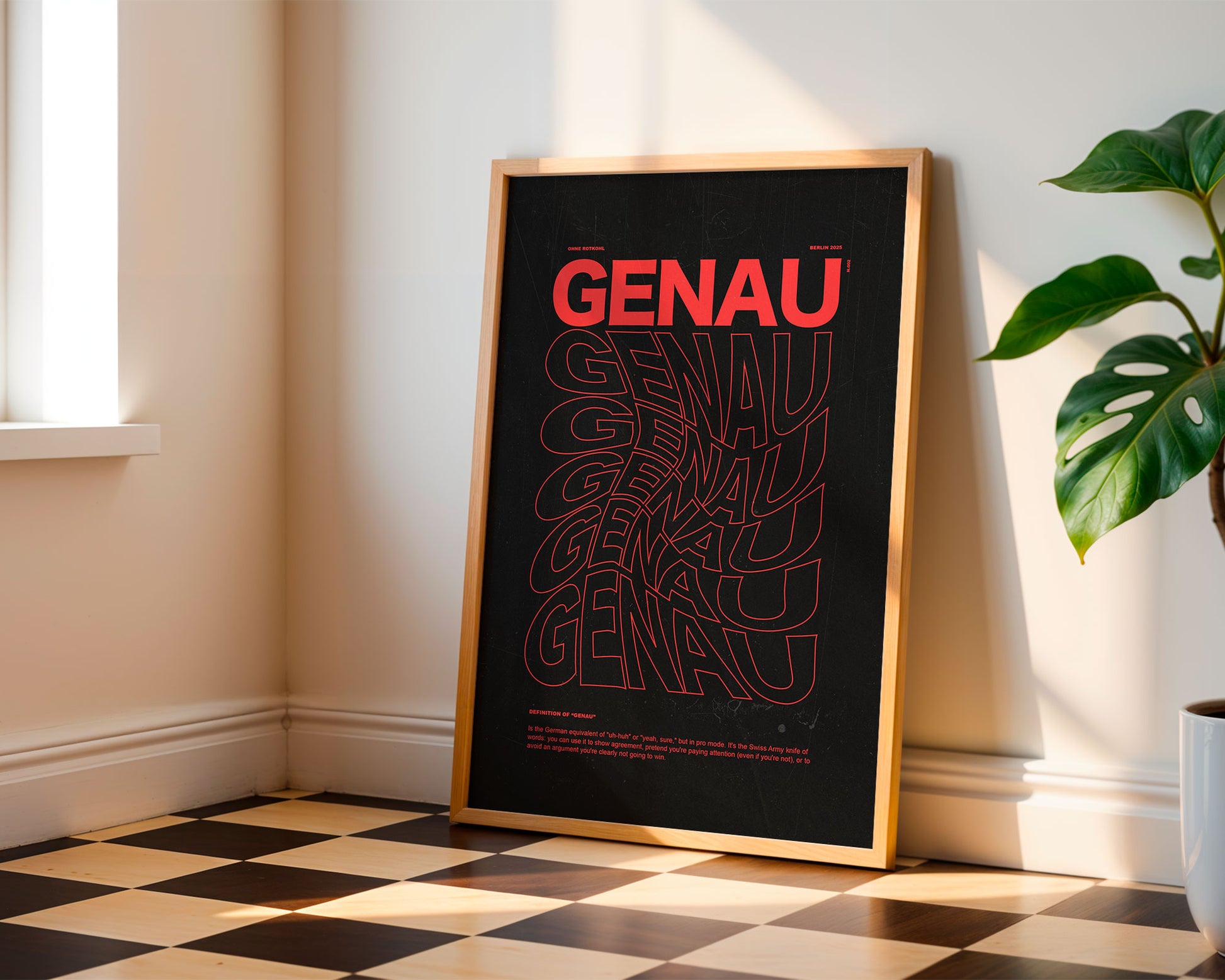 GENAU VORTEX POSTER