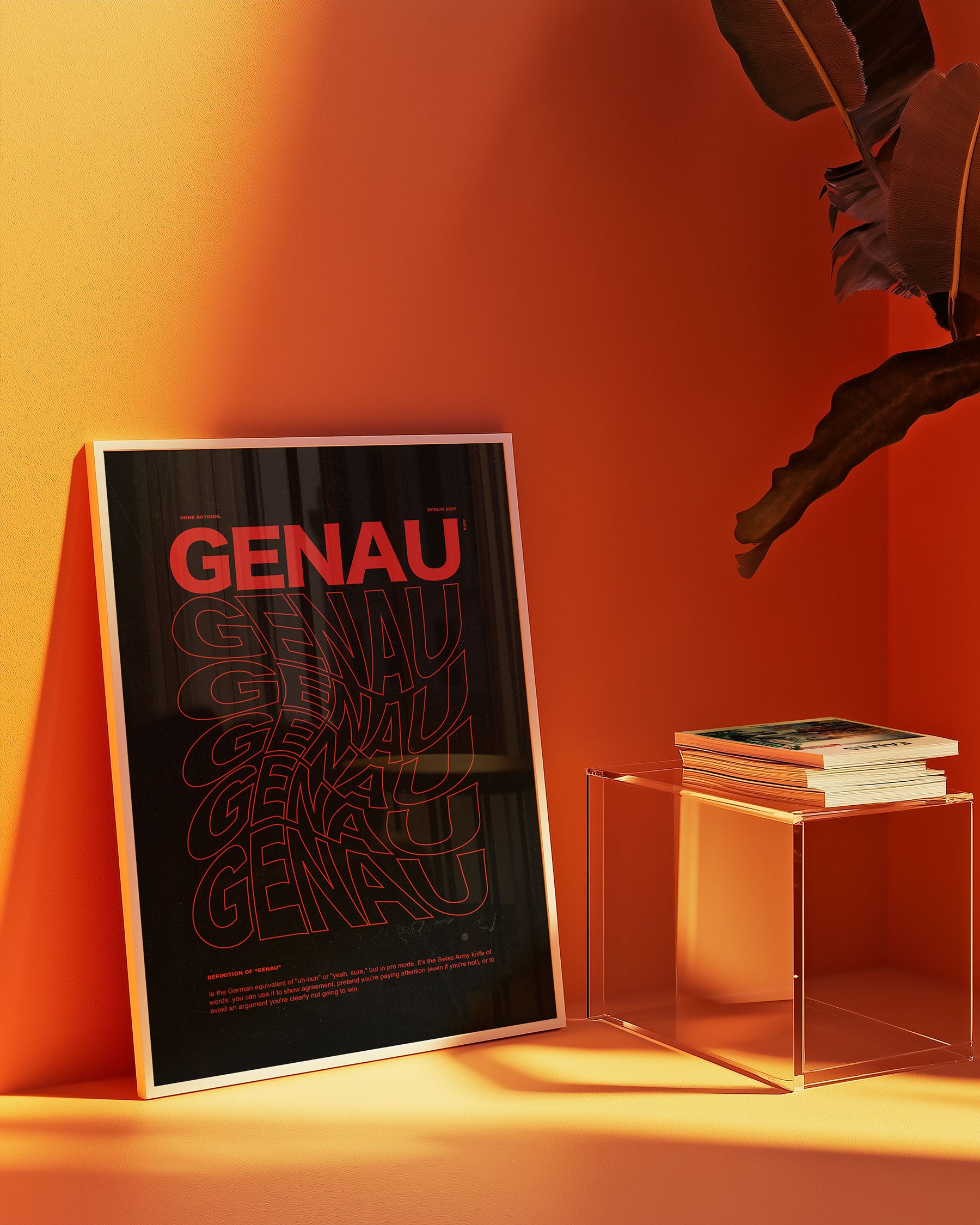 GENAU VORTEX POSTER