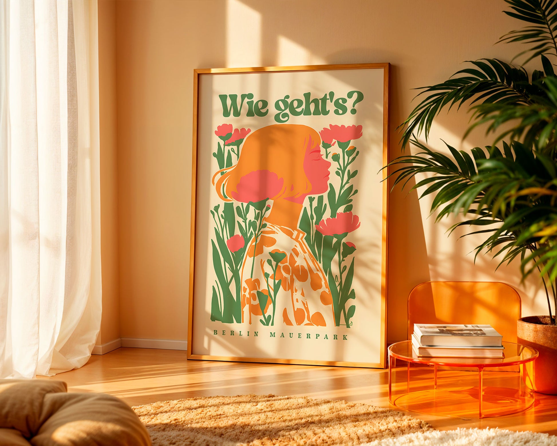 WIE GEHT'S POSTER - XXL