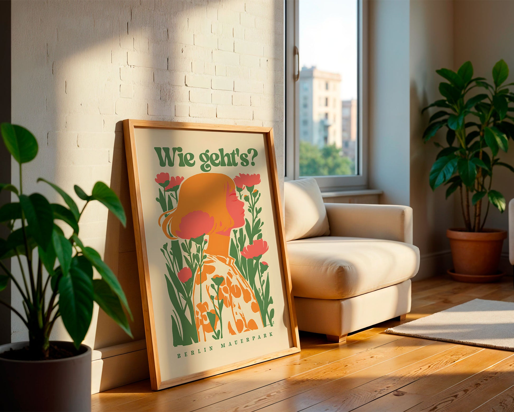 WIE GEHT'S POSTER - XXL