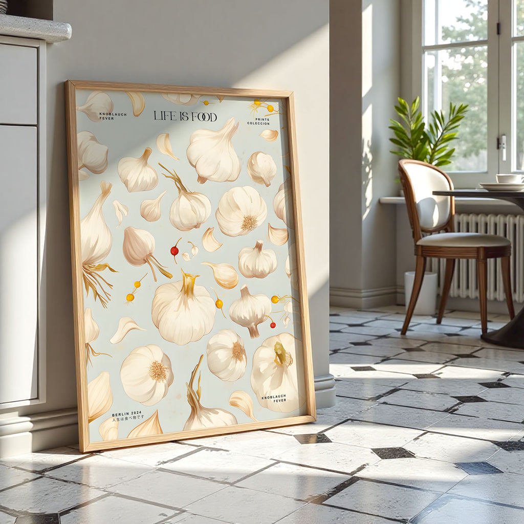 Knoblauchfieber-Poster - XXL