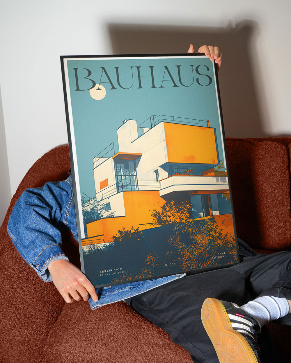 BLUE SKY BAUHAUS POSTER - XXL