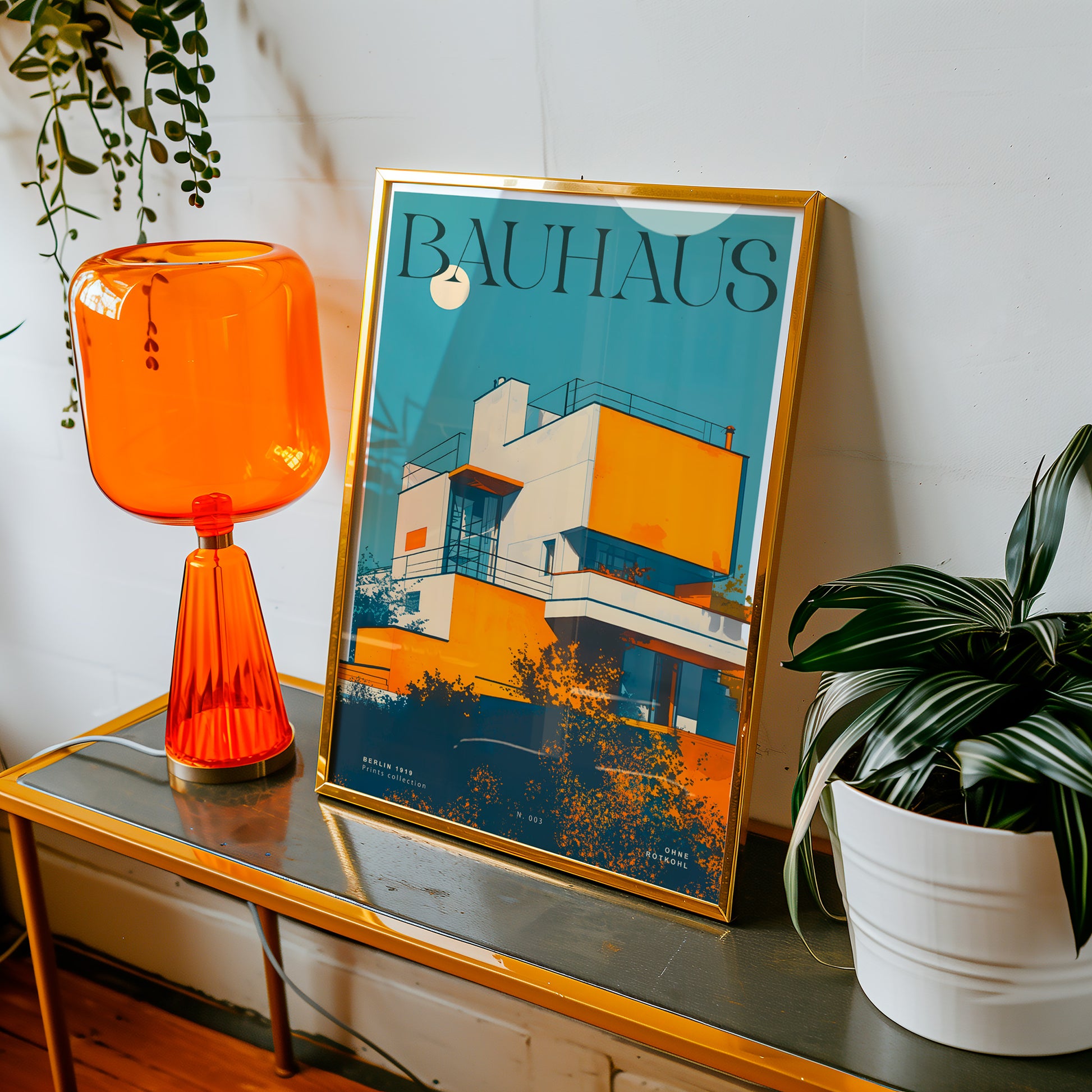 BLAUER HIMMEL BAUHAUS POSTER