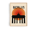 Brandenburger Tor Poster – Berlin icon minimalist wall art by Ohne Rotkohl