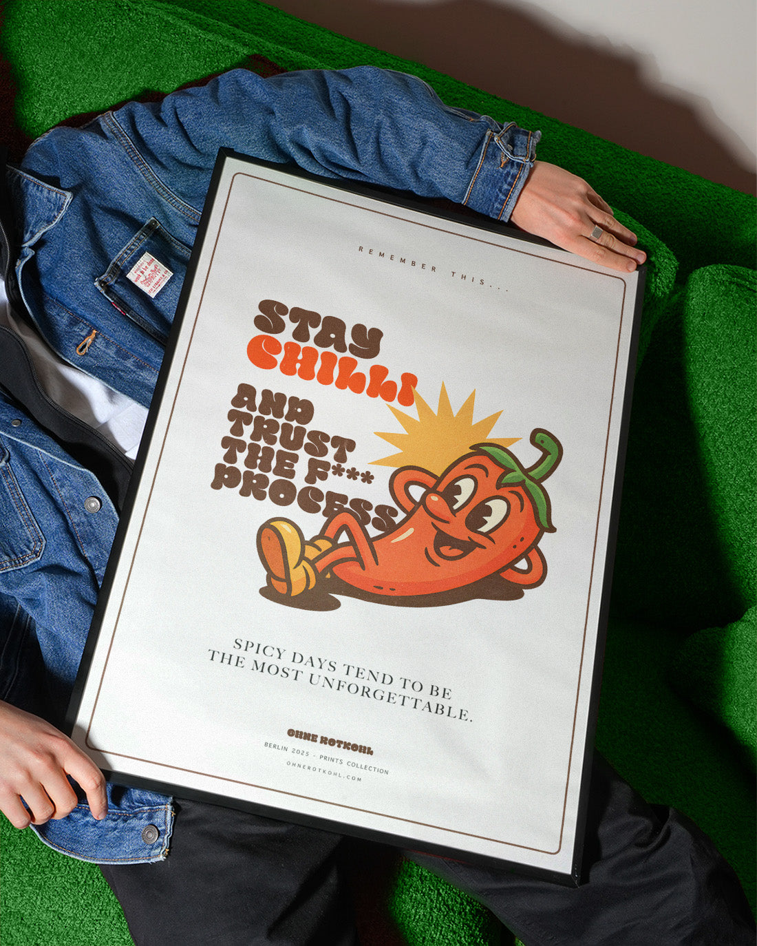 STAY CHILLI POSTER