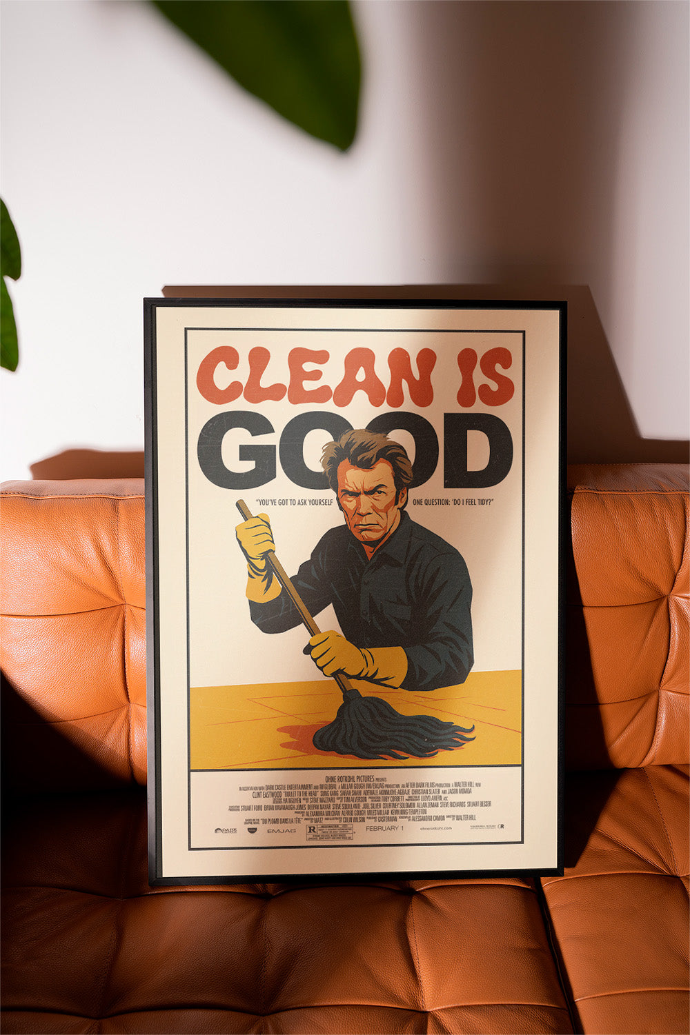 SAUBER IST GUT (POSTER)
