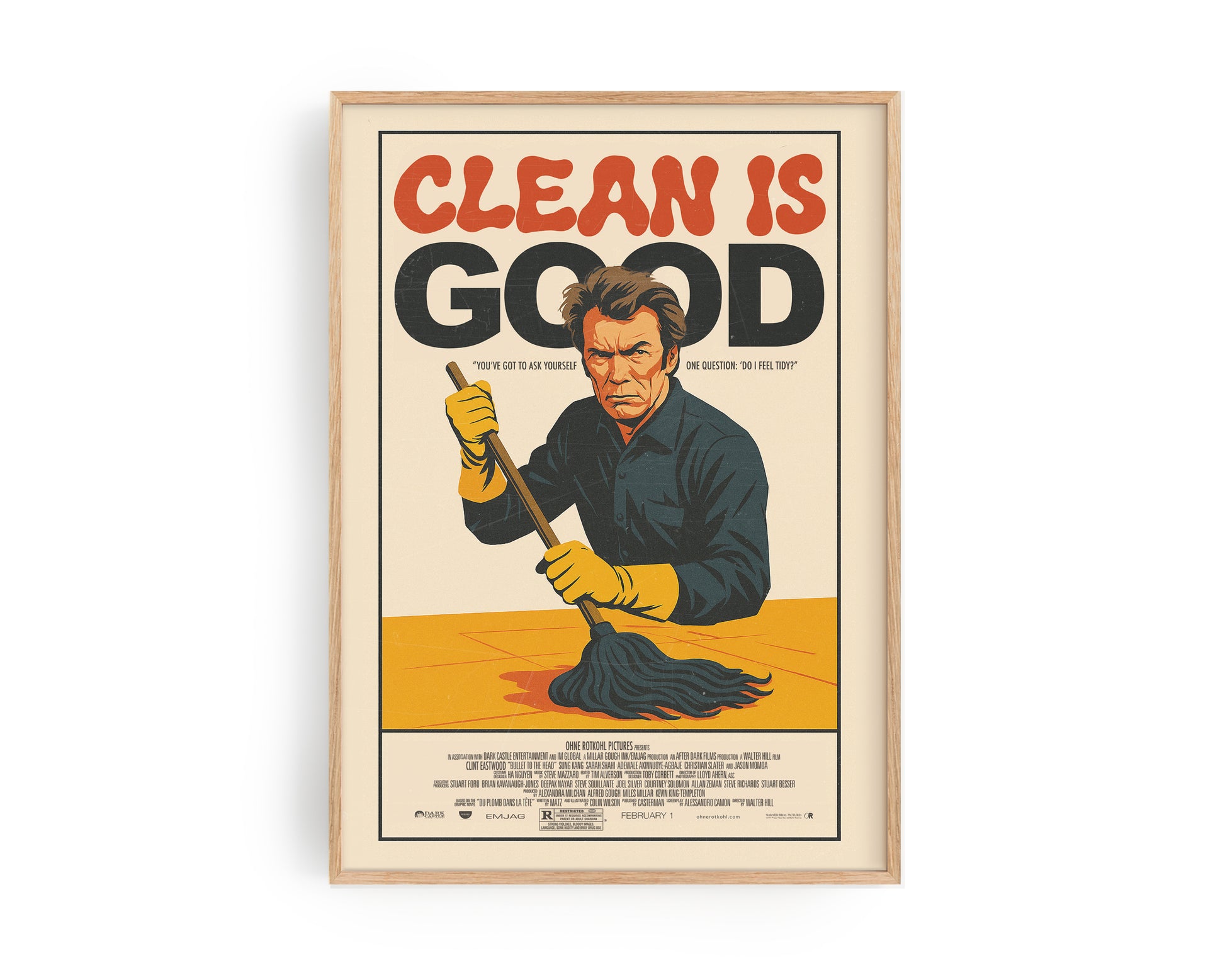 CLEAN IS GOOD POSTER