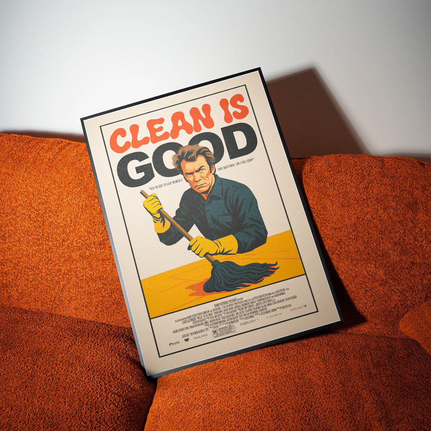 CLEAN IS GOOD POSTER