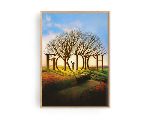 F*ck Dich Poster – bold Berlin wall art by Ohne Rotkohl