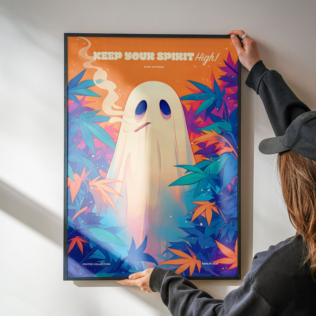 Poster: Bewahre deinen Geist hoch