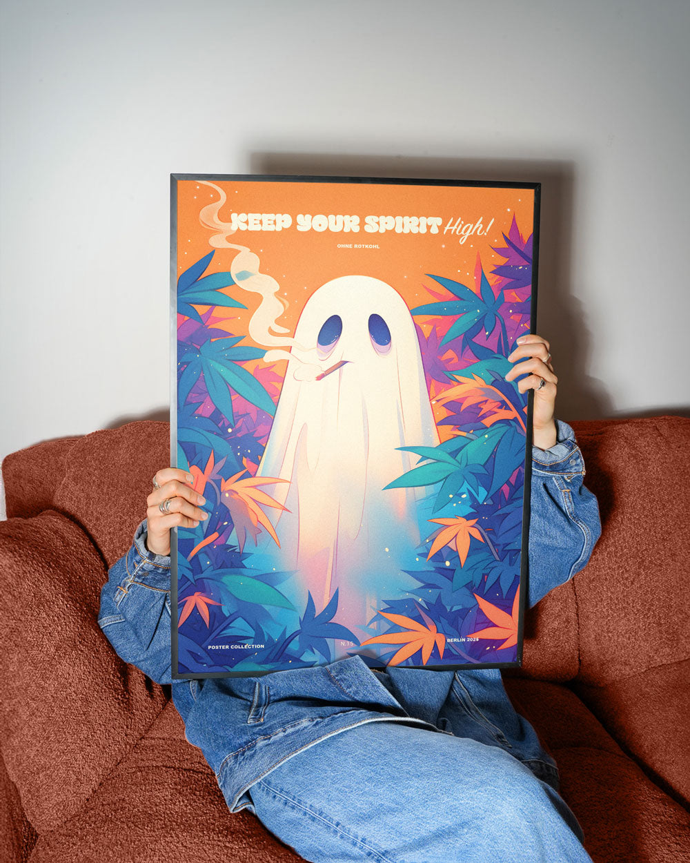 Poster „Halte deinen Geist hoch“ – XXL