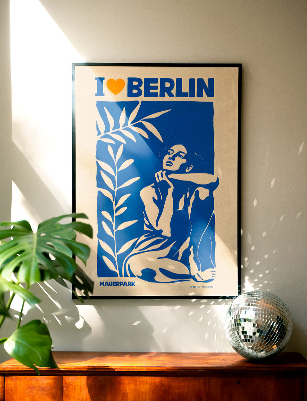 ICH LIEBE BERLIN POSTER - XXL