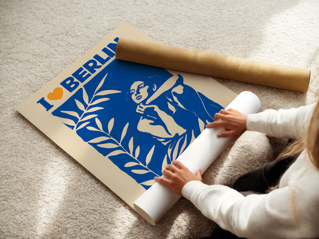 ICH LIEBE BERLIN POSTER - XXL