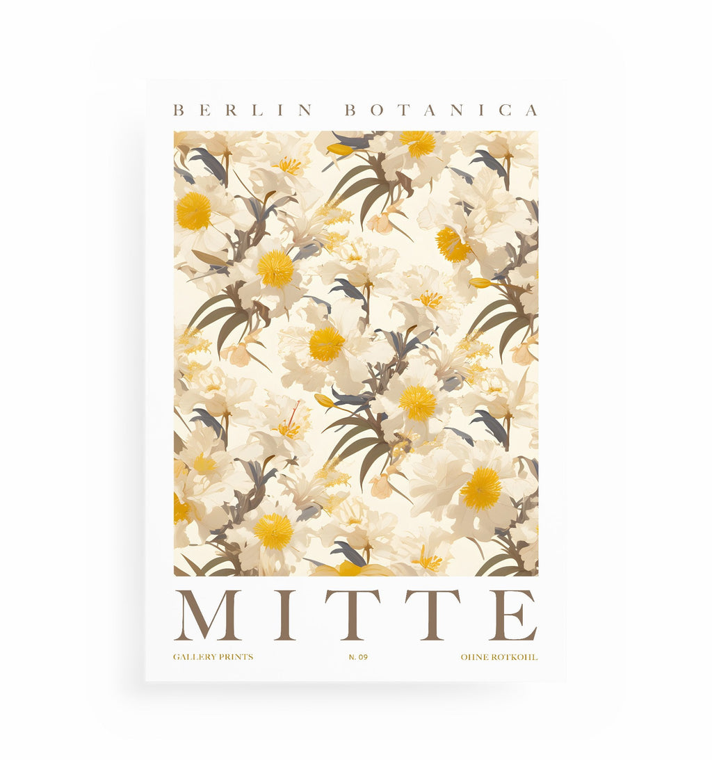 MITTE POSTER, Kunstdruck ohne Rahmen von Ohne Rotkohl