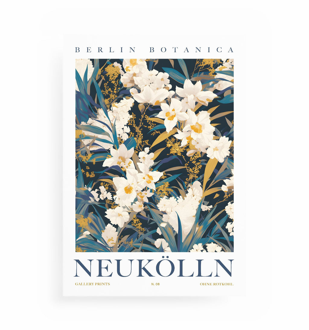 NEUKÖLLN POSTER, Kunstdruck ohne Rahmen von Ohne Rotkohl