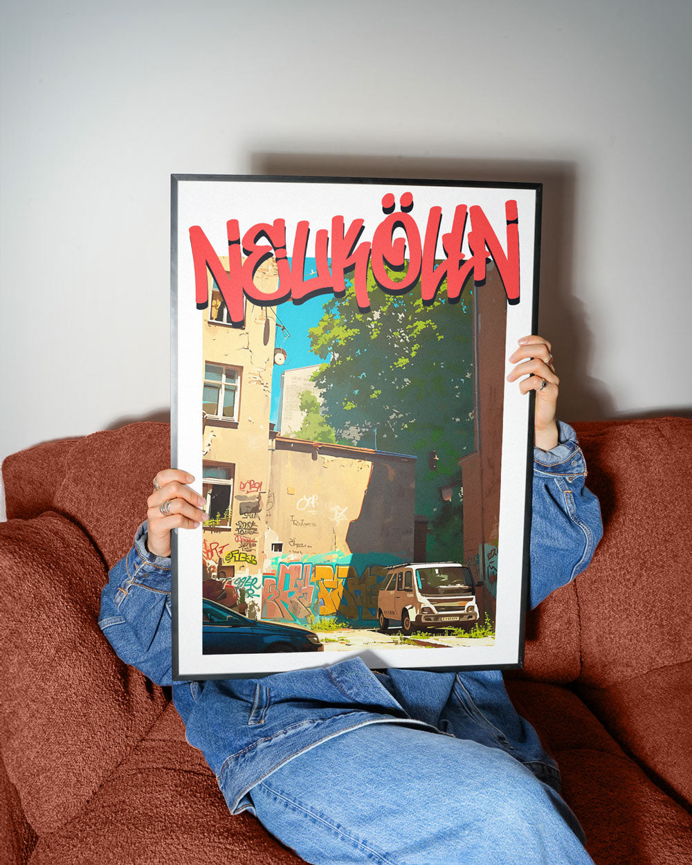 NEUKÖLLN GRAFFITI POSTER - XXL