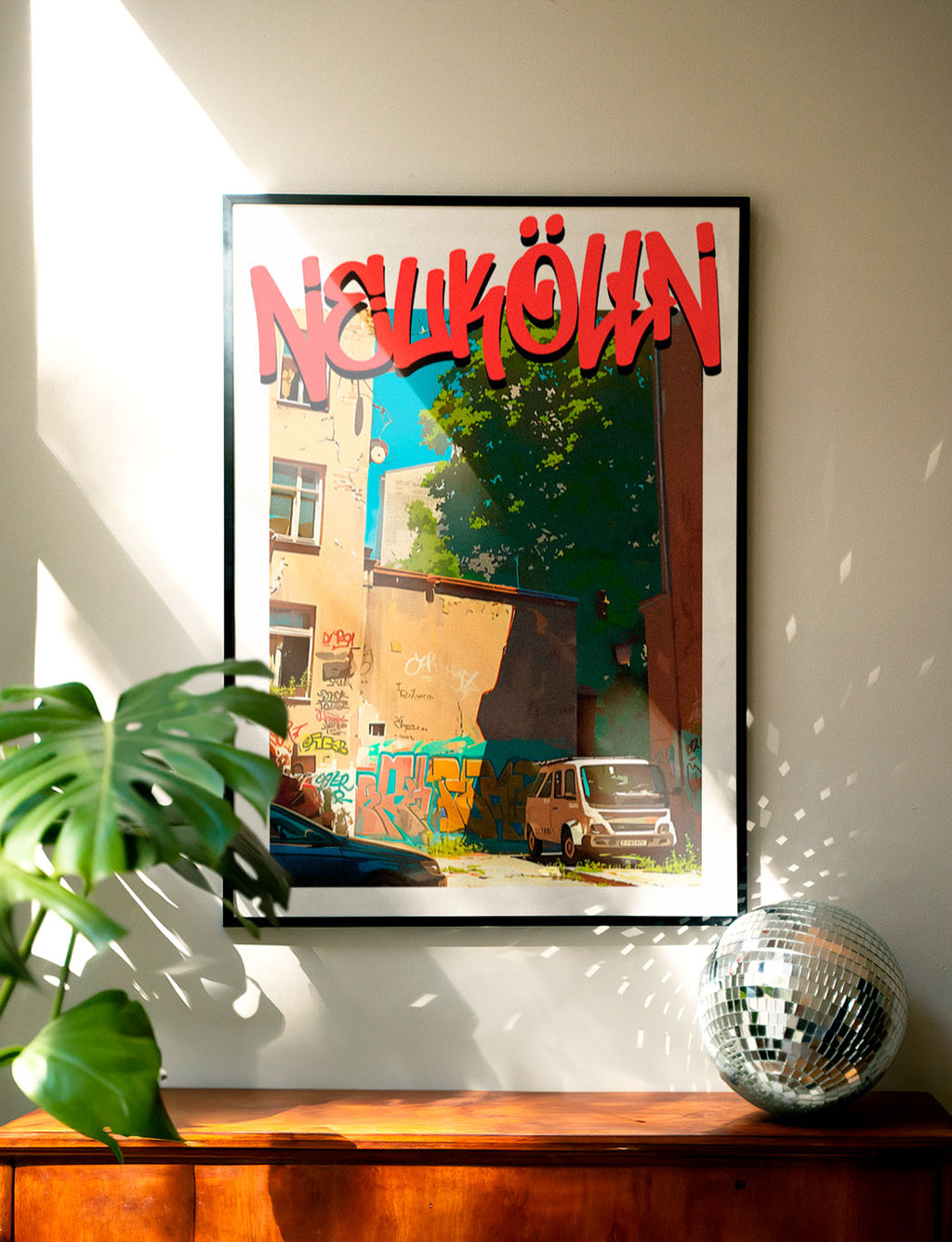 NEUKÖLLN GRAFFITI POSTER - XXL