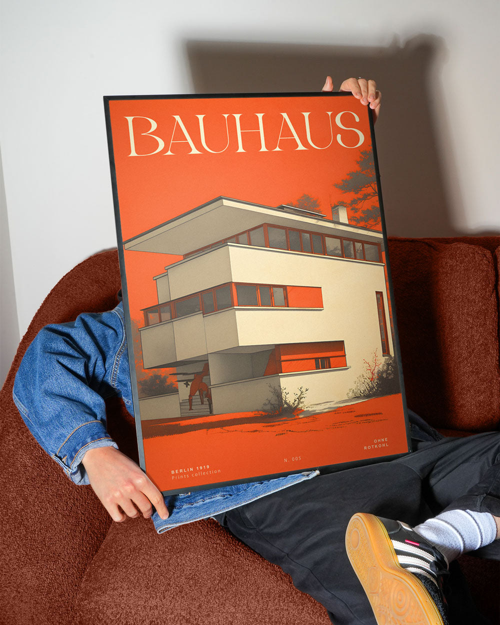 ORANGES BAUHAUS POSTER - XXL
