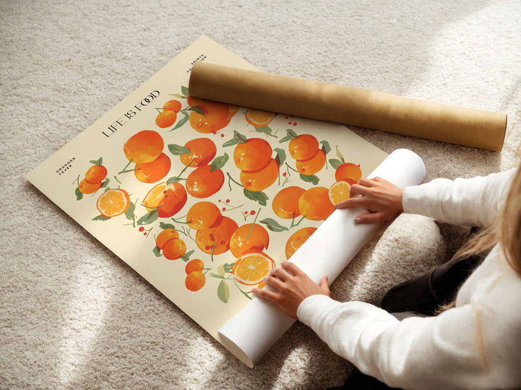 ORANGEN POSTER - XXL