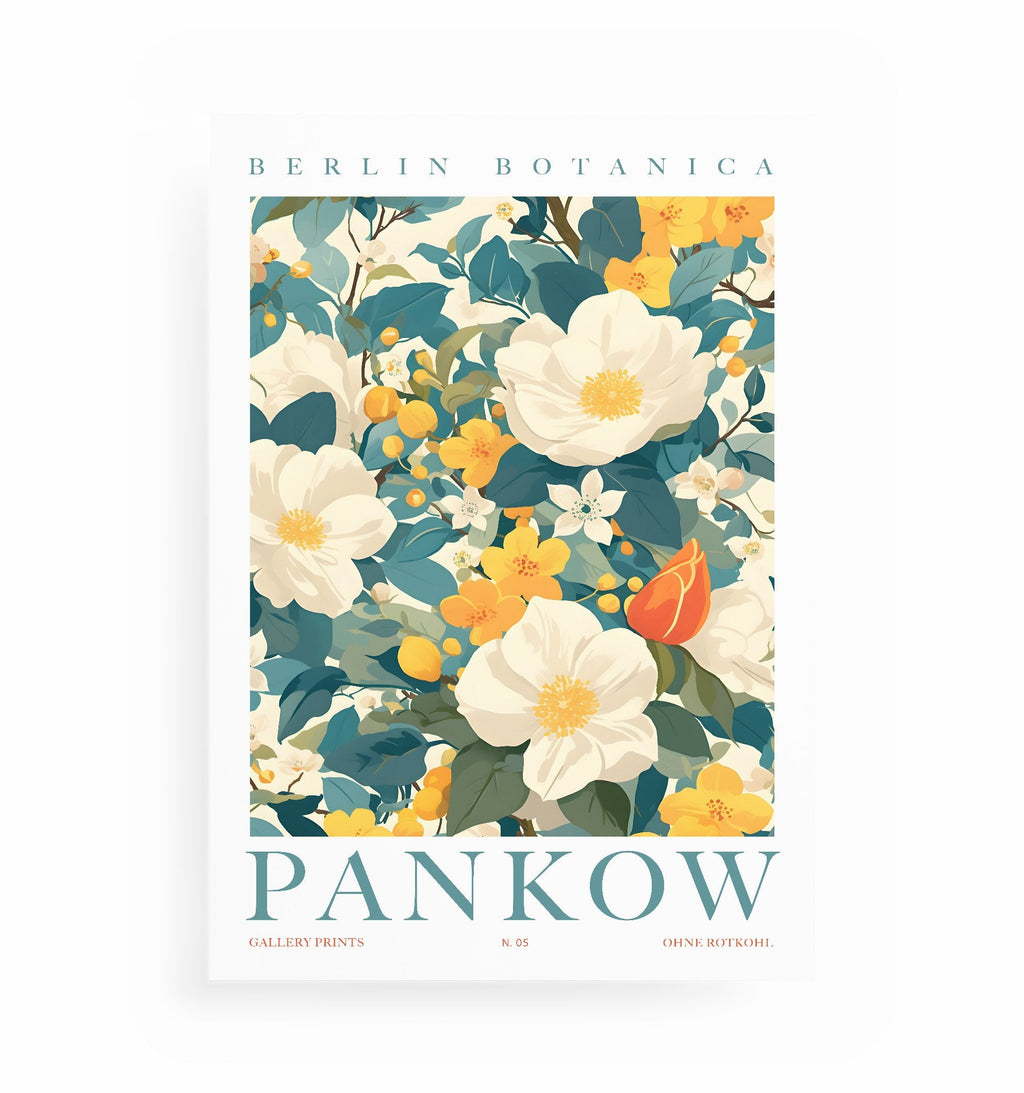 PANKOW-POSTER, Kunstdruck ohne Rahmen von Ohne Rotkohl