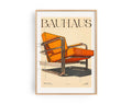 ORANGER BAUHAUS POSTER