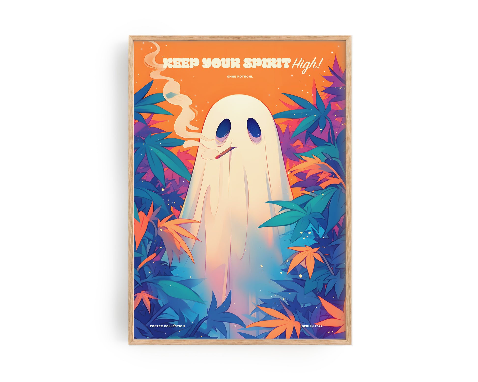 Poster: Bewahre deinen Geist hoch