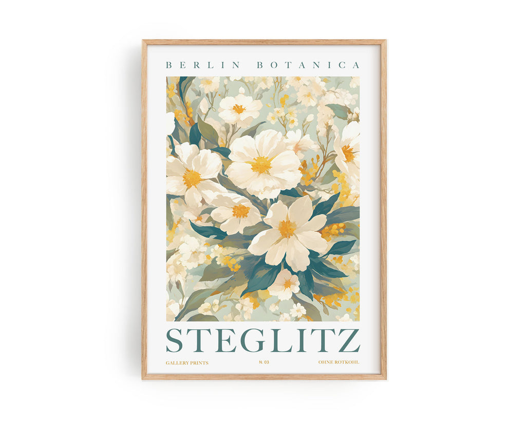 Steglitz Poster, Original Kunstdruck von Ohne Rotkohl aus Berlin