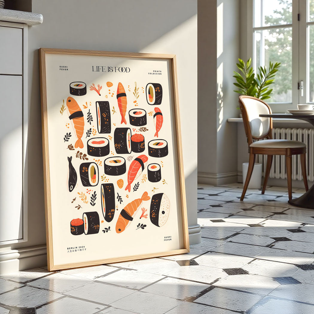 Sushi-Poster - XXL
