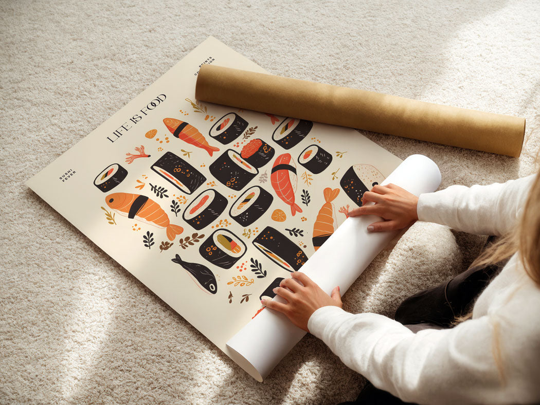 Sushi-Poster - XXL