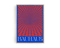 Bauhaus Op Art Poster, Original Kunstdruck von Ohne Rotkohl aus Berlin