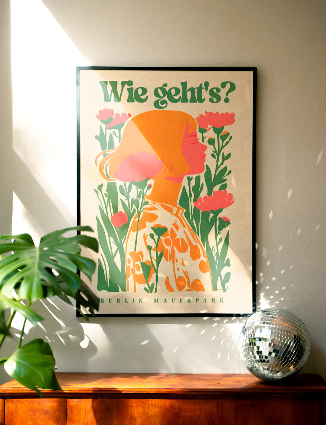 WIE GEHT'S POSTER - XXL